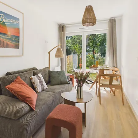 The Board-appartement 4 Adt 1 Enf -piscine Commune Biscarrosse